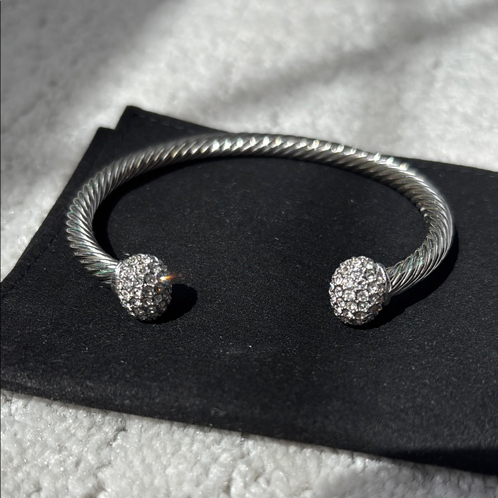 Bracelet with Crystal Accents Touchstone Crystal by Swarovski